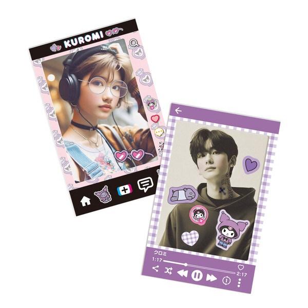 エムプラン フレームデコシールN サンリオ キャラクターズ ハロー