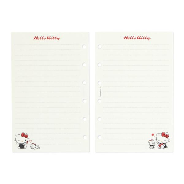 キティ ミニ6穴用リフィール フォトシールシート サンリオ dショッピング |【送料無料】2024年 ミニ6穴用 システム手帳用