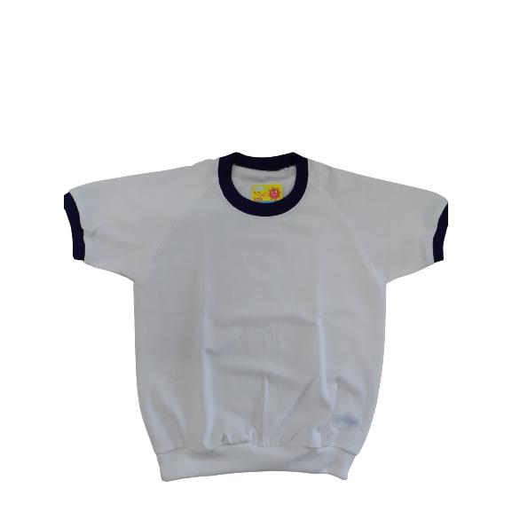 体操服 体操着 中学生 高校生 中高生 半袖 バレーシャツ 紺 エンジ 花紺 S/M/L 男女兼用 運動会　体育着 |  | 01