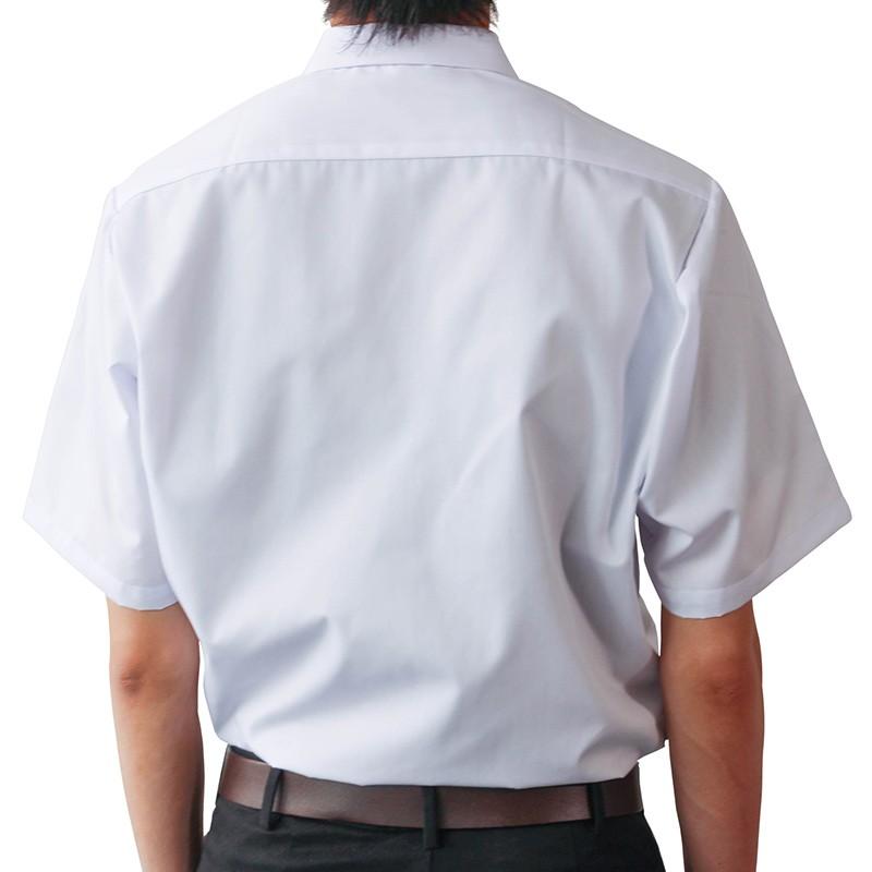 中学生 高校生 制服 半袖 開襟シャツ 形態安定 男子 A体 150A- 195A
