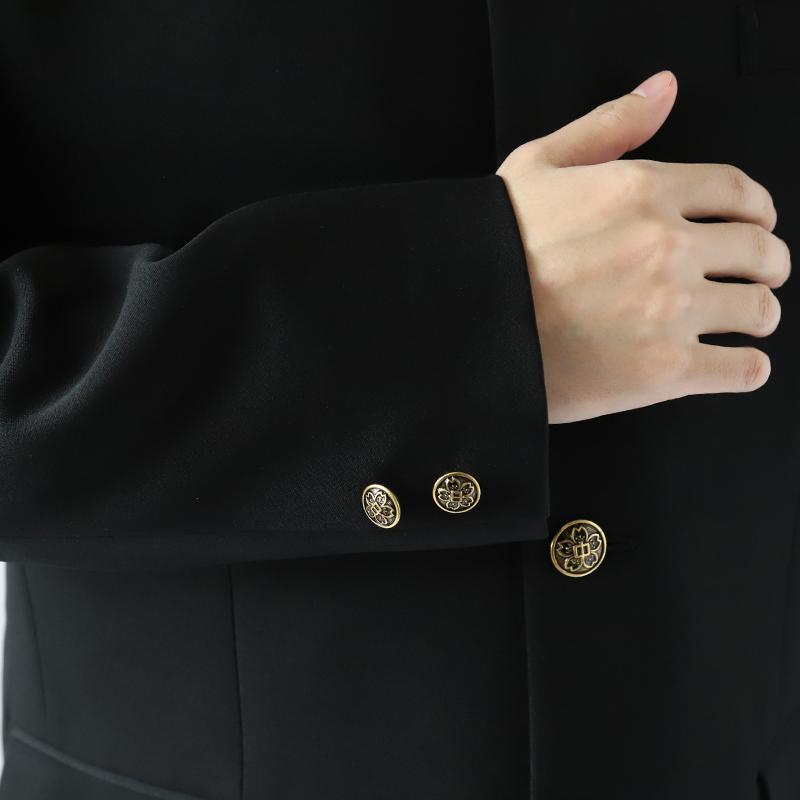 住吉中学制服　男子　学ラン　夏用　冬用　通学カバン　全て Z17 公立 中学校 高校 学ラン170A+半袖シャツ+夏服・冬服ズボン/yt2555