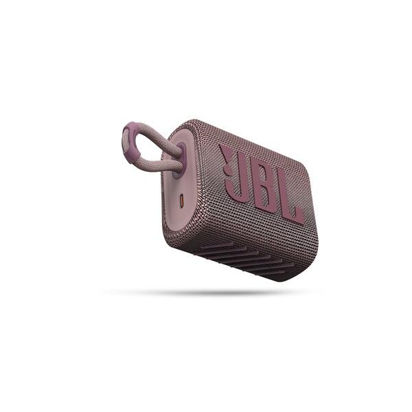JBL（ジェービーエル） JBL GO 3 ピンク　Bluetoothスピーカー｜scien-store｜02