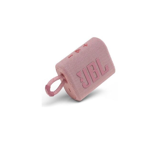 JBL（ジェービーエル） JBL GO 3 ピンク　Bluetoothスピーカー｜scien-store｜03