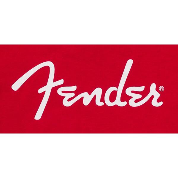 FENDER（フェンダー） その他アクセサリー（ギター） SPAGHETTI LOGO T-SHIRT DAKOTA RED XL｜scien-store｜02