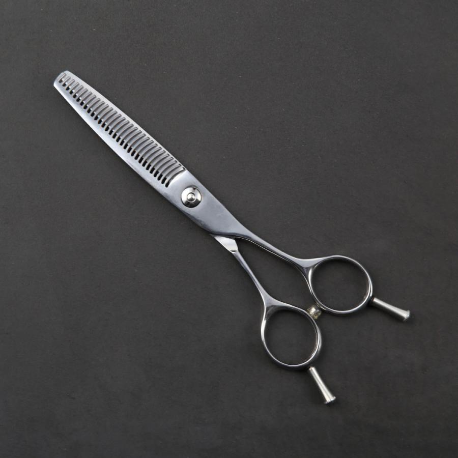 ✨人気の溝無し10%セニングシザー切れ味◎✨美容師プロ用スキバサミ