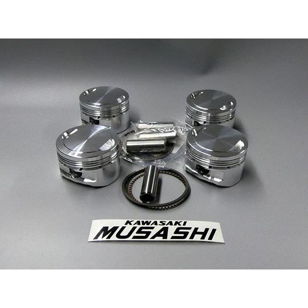 ムサシオリジナル カワサキ750ターボ用 67mm鍛造ピストンキット : M