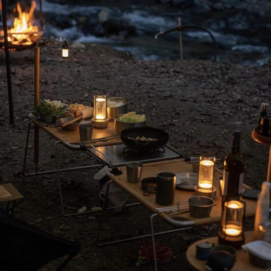 ランタン LED テーブルランプ USB 充電 デスクライト キャンプ