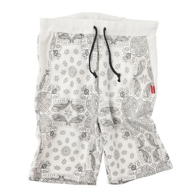 SUBCIETY サブサエティー PAISLEY SWEAT SHORTS ショーツ｜scrape｜03