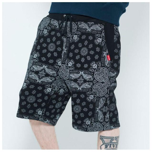 SUBCIETY サブサエティー PAISLEY SWEAT SHORTS ショーツ｜scrape｜04