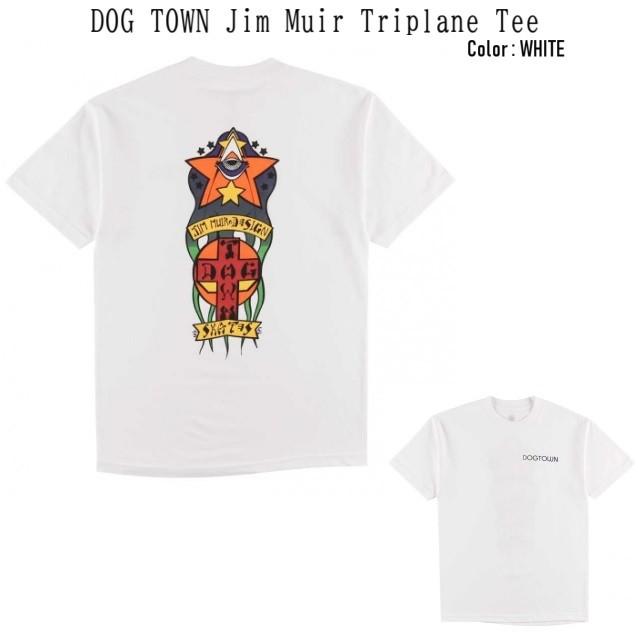 DOG TOWN ドッグタウン Jim Muir Triplane Tee｜scrape｜03