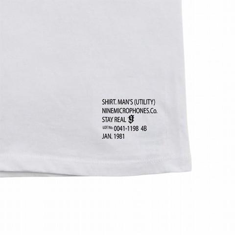 セール50%オフ　NINE MICROPHONES ナインマイクロフォンズ VNECK S/S FACTORY Tシャツ | NineMicrophones | 03
