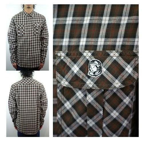 セール50%オフ　BILLIONAIRE BOYS CLUB ビリオネアボーイズクラブ BBC ビービーシー ANGLER SHIRT 長袖 チェックシャツ｜scrape｜02