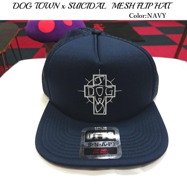 DOG TOWN ドッグタウン DTxSUICIDAL MESH FLIP HAT｜scrape