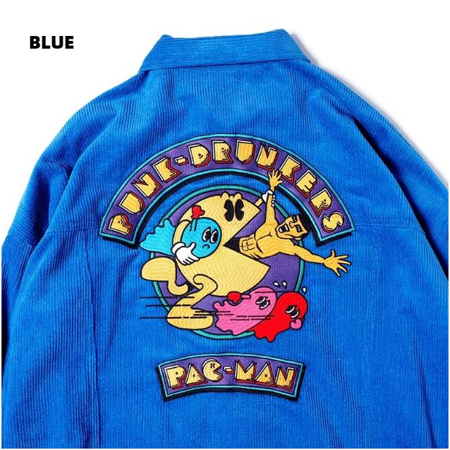 PUNK DRUNKERS パンクドランカーズ [PDSxPAC-MAN] 名人コーデュロイJKT 