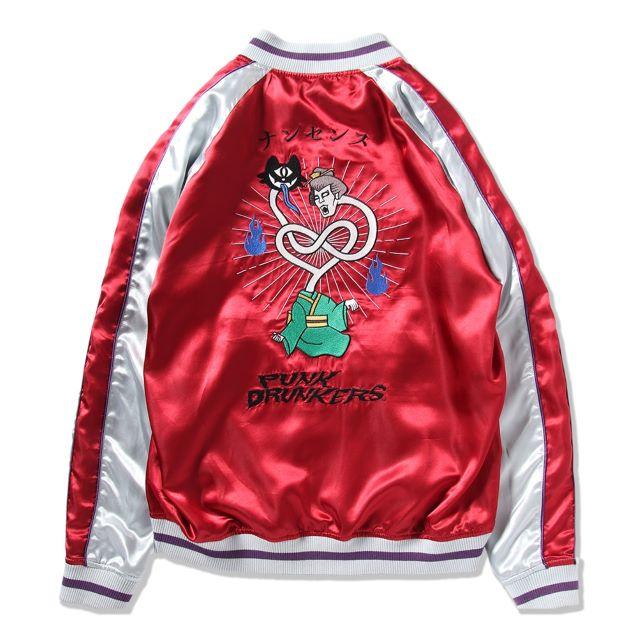 PUNK DRUNKERS パンクドランカーズ [PDSxNONSENSE JP]妖怪スカジャン