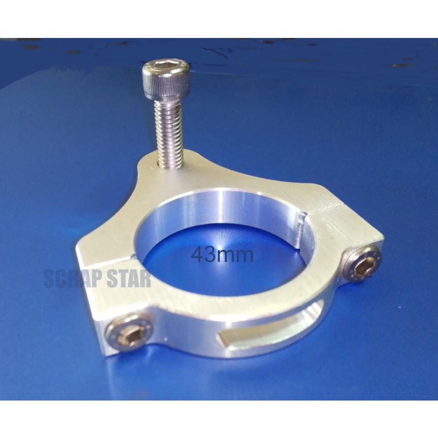 フロントフォーククランプ 43mm ボルト付き xjr1300 gsxr zrx