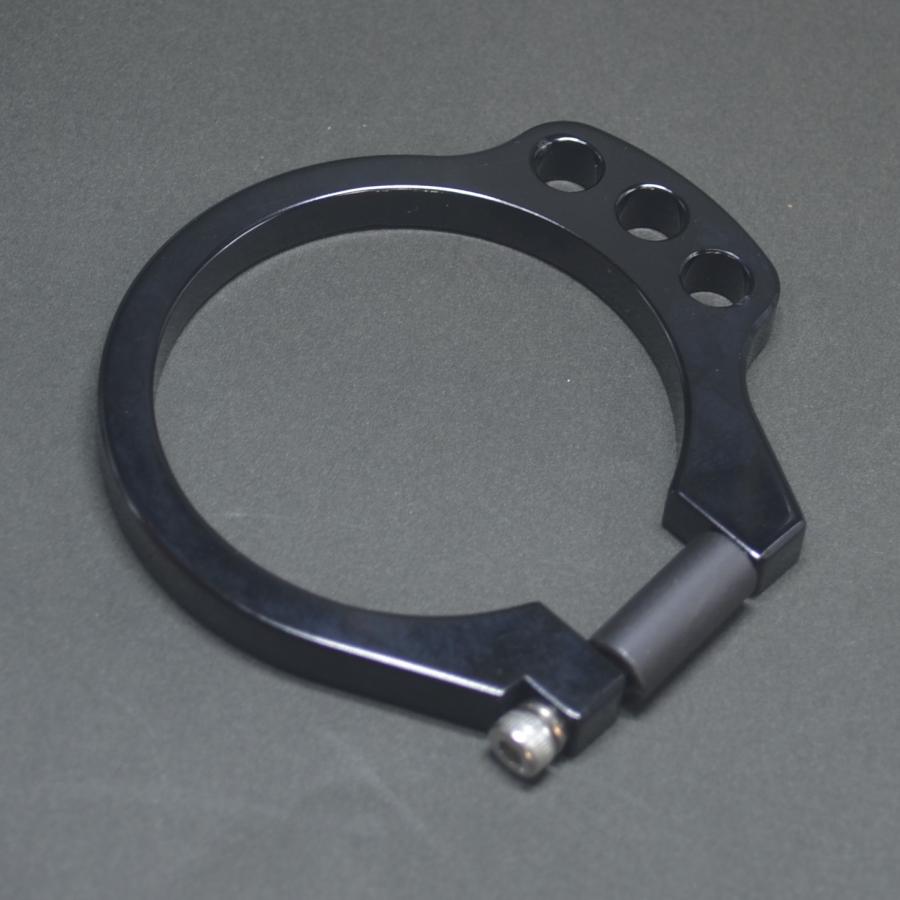 インジケーターキット LED 3連 60mm 61mmメーター用 ブラック