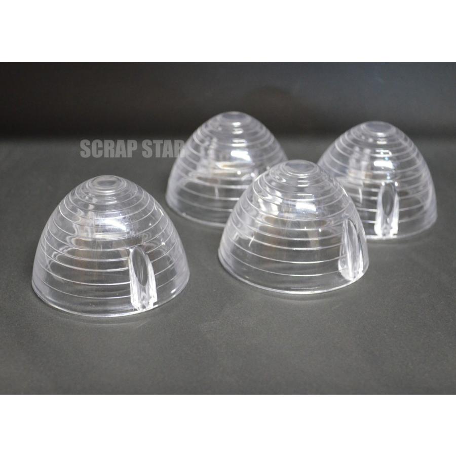 激レア　シャリー　ダックス　CGC クリアウインカーレンズ　当時物　新品　未使用 シャリー ダックス 旧カブ 砲弾タイプウィンカーレンズ クリアレンズ 1