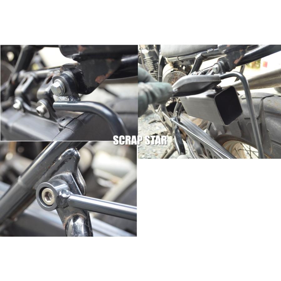 TW200E用サドルバッグサポート(サイドバッグサポート）左側用 |  | 07