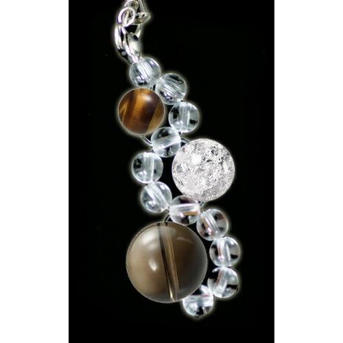 水面絶縁符-亥亜(がいあ)-【開運 開運グッズ 開運護符 良縁 願い 叶う お守り パワーストーン】４種類の輝石で作られた最強ストラップ(7,500円相当)を今回に限… |  | 01