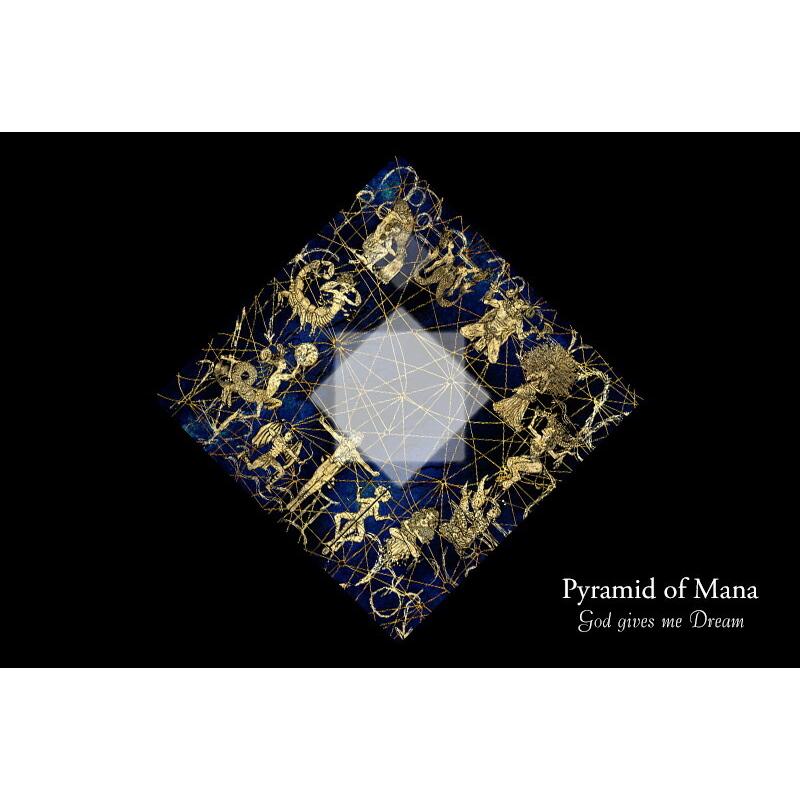 ピラミッドオブマナ-太陽のメダル-Pyramid of Mana　オルゴナイト コイン ピラミッド ルチル ラピスラズリ コイル 水晶 クリスタル | ラピスラズリ | 12