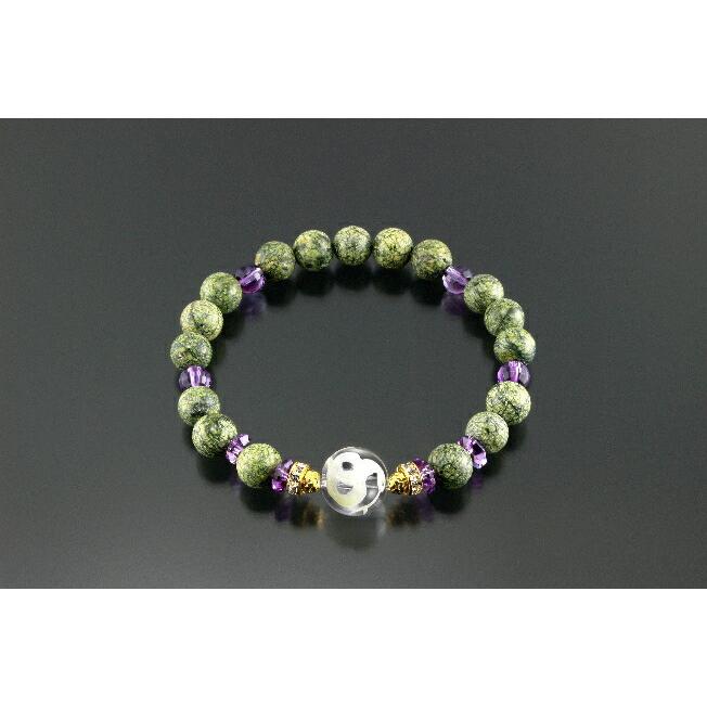 金運蛇 蛍光ブレス 白水晶 アメジスト 蛇紋石 パワーストーン ブレスレット メンズ レディース 効果 ハンドメイド 浄化 種類 意味 アクセサリー クリスタル 2300bl 2199 スクラッチ 通販 Yahoo ショッピング