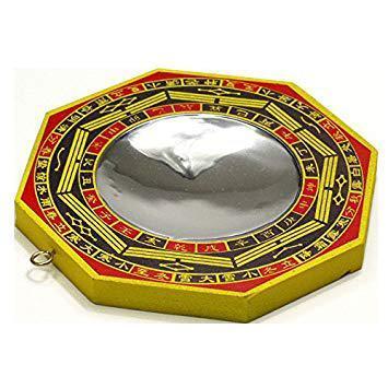 極金符印神鏡【開運 金運 開運アイテム 開運グッズ お守り 風水 八角鏡】中国4000年の歴史が生んだ幻の風水鏡☆【開運 鏡】 | 