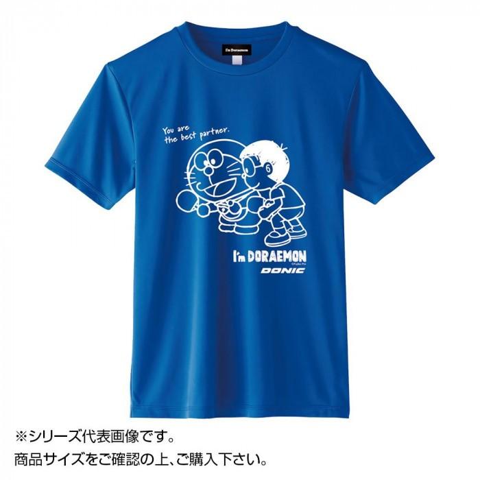 人気キャラクター ドラえもん のtシャツが登場 Donic I M Doraemon 卓球tシャツ C ブルー L Yl127 スポーツ 5 スクラッチ 通販 Yahoo ショッピング