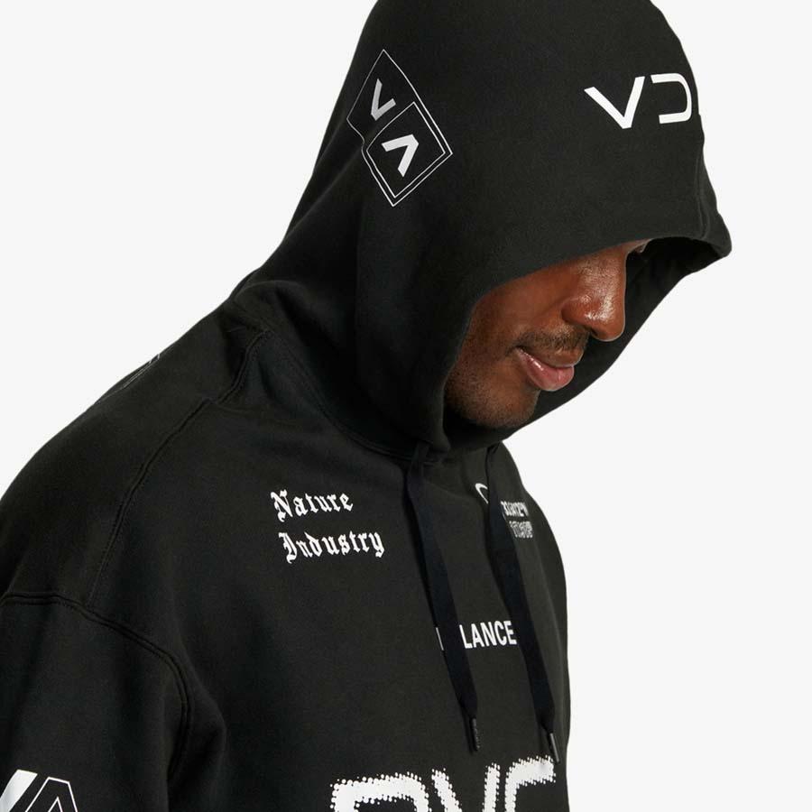 正規品 RVCA SPORTS ルーカ メンズ パーカー BD042-008 ALL BRAND SPORTS HOODIE スウェット スエット ロゴ BD042008 プルオーバー かぶり 大きめ USサイズ｜screamer｜10