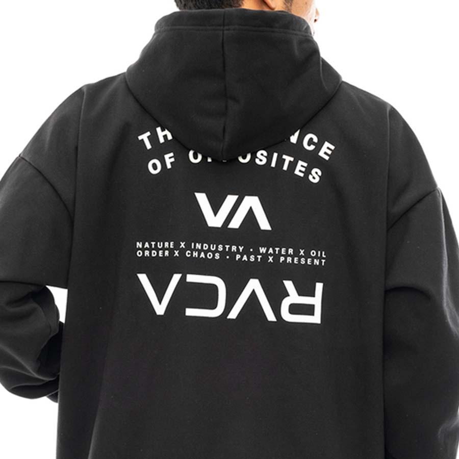 RVCA 正規品 ルーカ メンズ 撥水 パーカー ドロップショルダー
