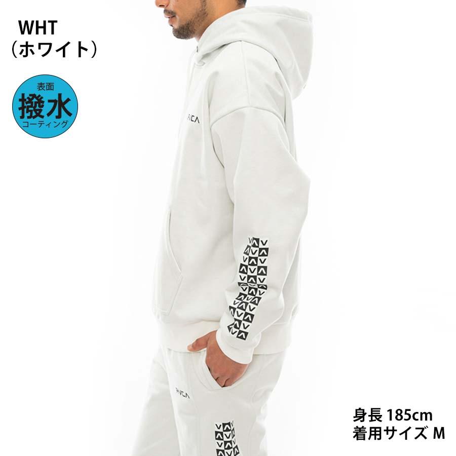 RVCA 正規品 ルーカ メンズ 撥水 パーカー ドロップショルダー 裏ボア