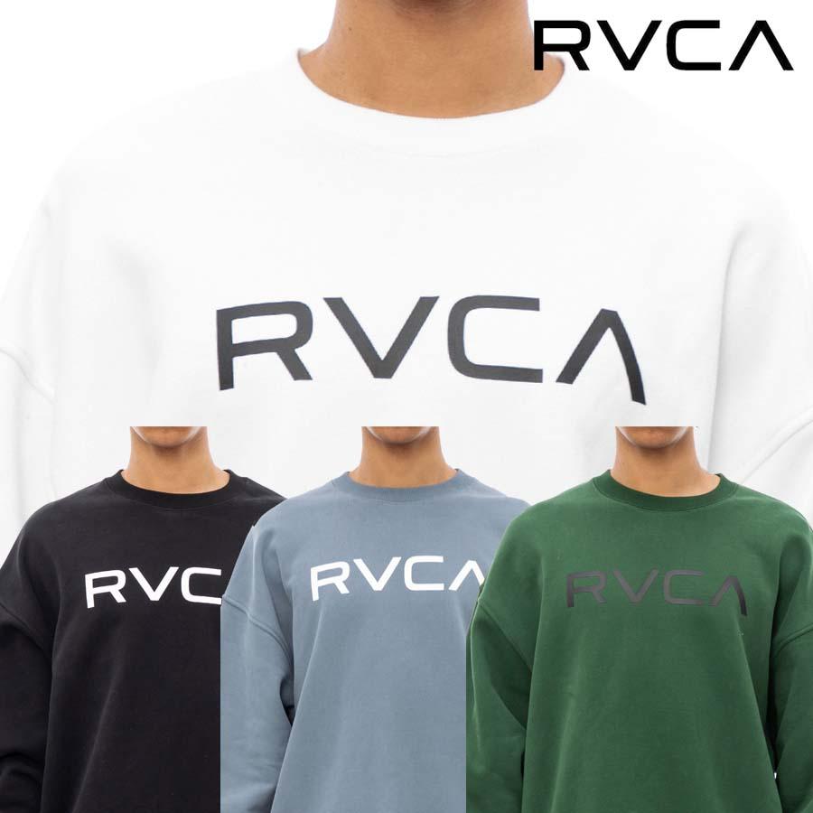 RVCA（ルーカ） 正規品 裏起毛 メンズ 丸首 トレーナー BD042-151 BIG