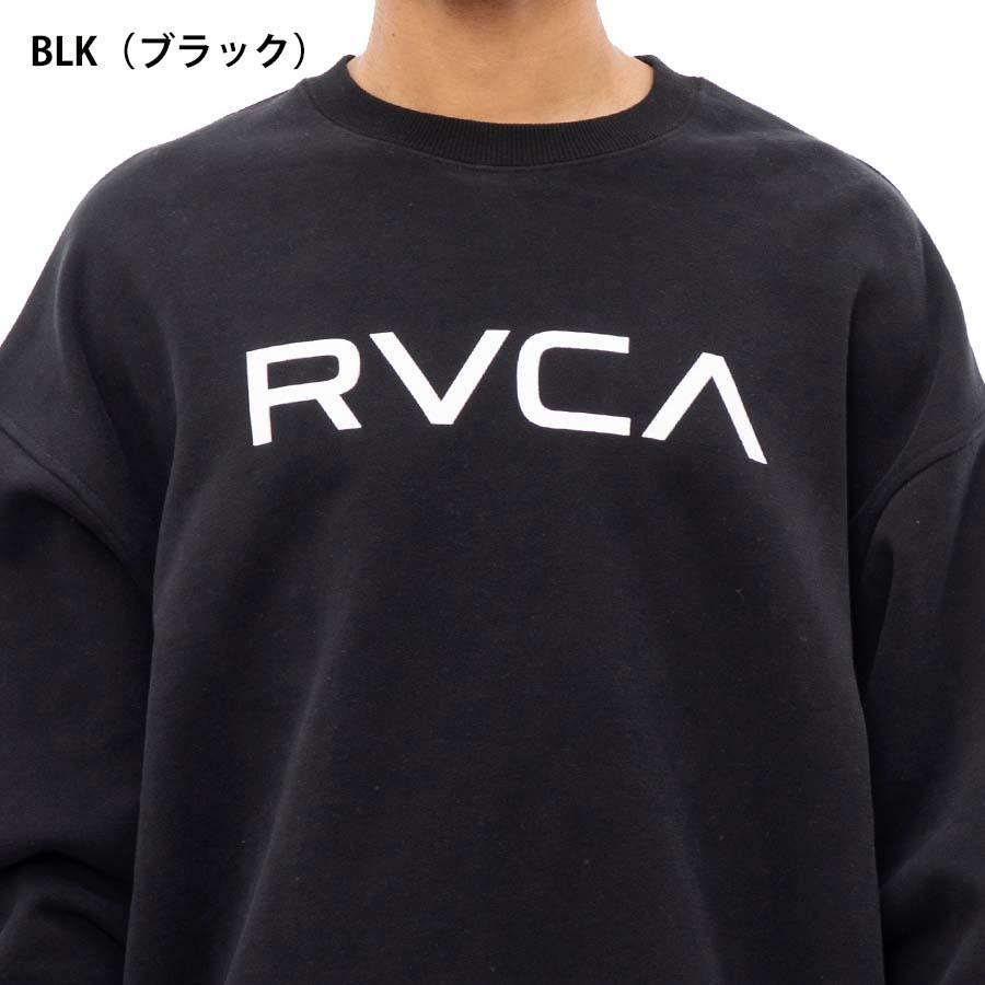 RVCA（ルーカ） 正規品 裏起毛 メンズ 丸首 トレーナー BD042-151 BIG