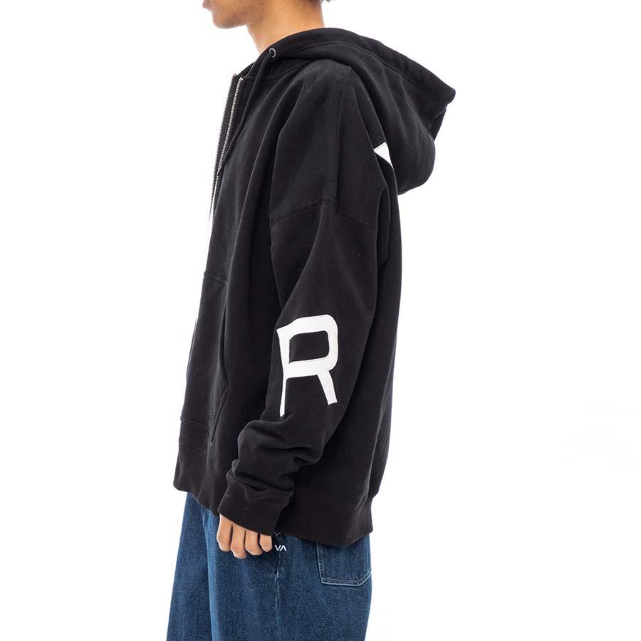 RVCA（ルーカ） 正規品 メンズ 裏起毛 ジップパーカー BD042-157 FAKE