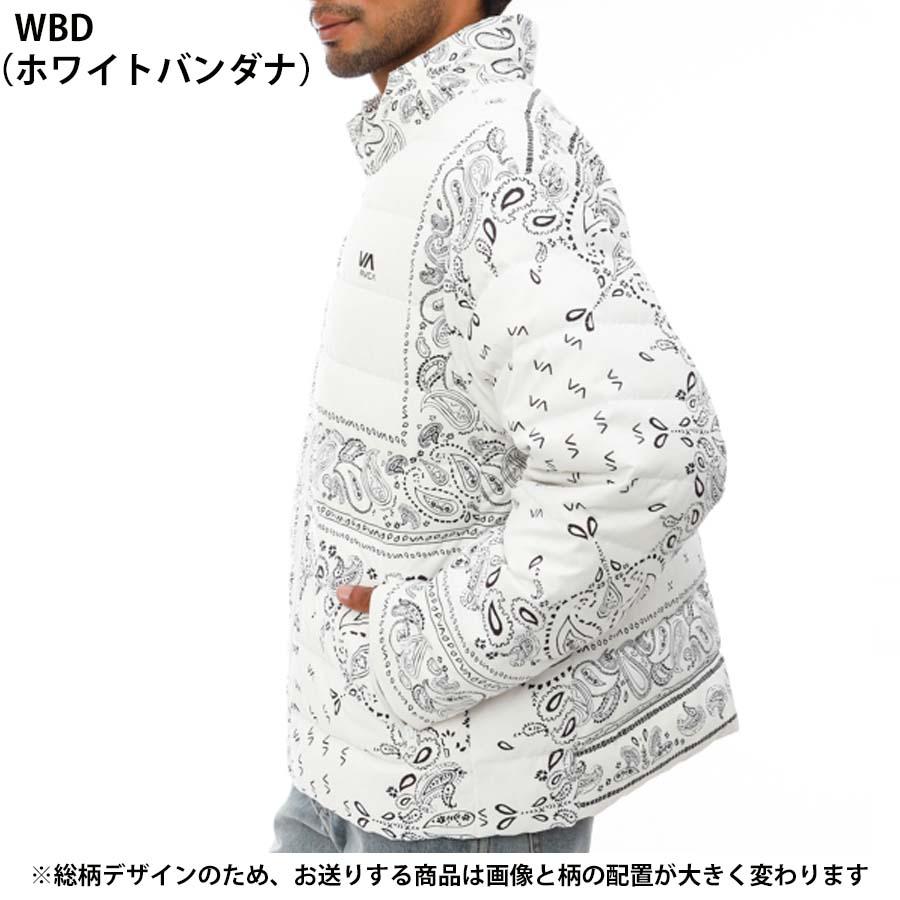 正規品 RVCA ルーカ 中綿入り ジャケット BD042-784 BREEZY PUFFER JACKET メンズ ジャケット BD042784 バンダナ バンダナ柄 ペイズリー ペイズリー柄 USサイズ｜screamer｜06