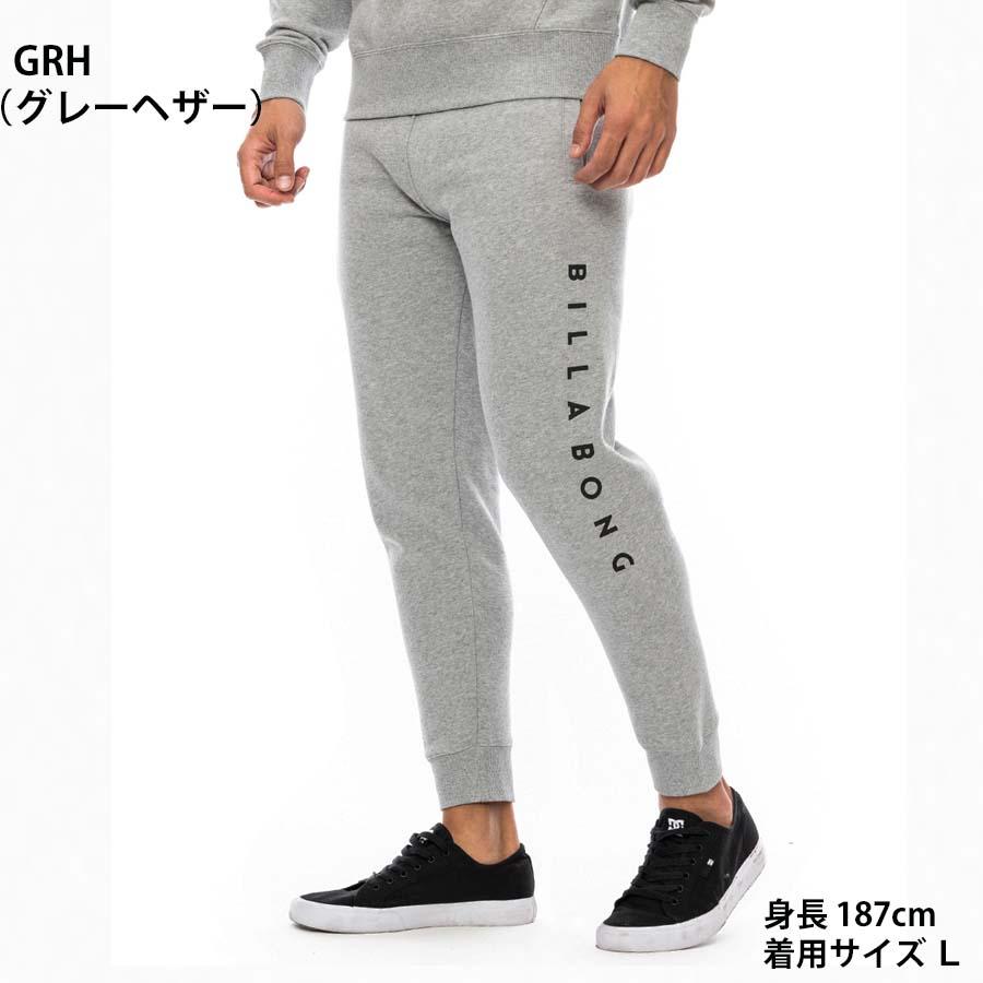 BILLABONG（ビラボン） メンズ 裏起毛 パンツ BE012-708 LOGO SET UP