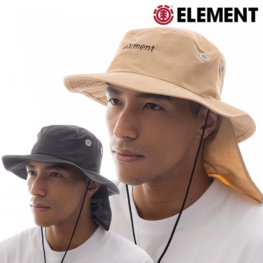 ELEMENT 正規品 エレメント メンズ ナイロンハット 日よけ付き