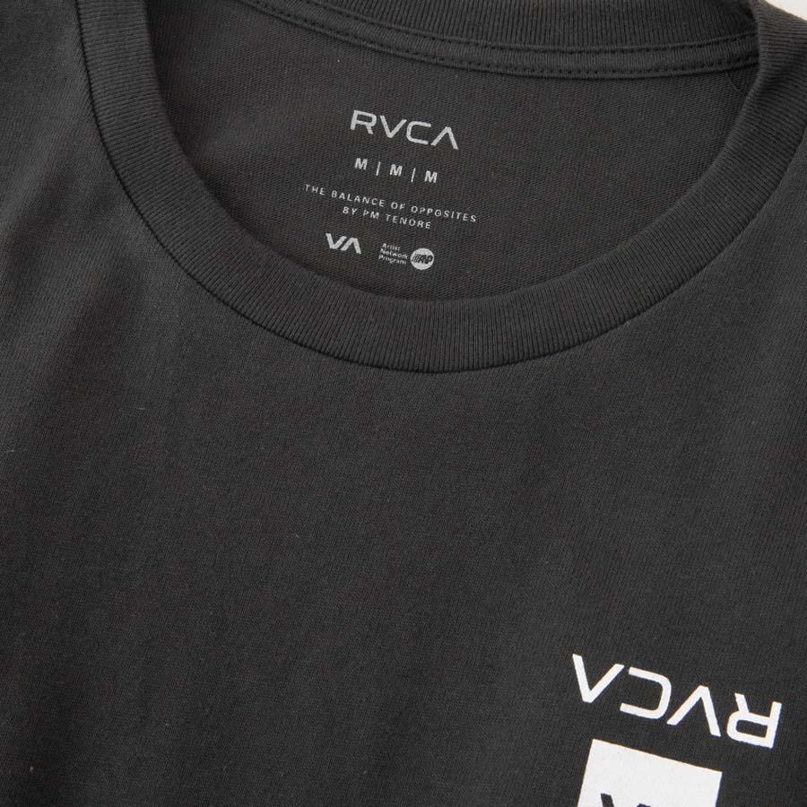 正規品 RVCA ルーカ メンズ ヘビーウエイト 半袖 Ｔシャツ BE041-234 UP STATE TEE BE041234 ルカ 半袖Tシャツ 2024 逆さプリント バックプリント ロゴ ブランド｜screamer｜17