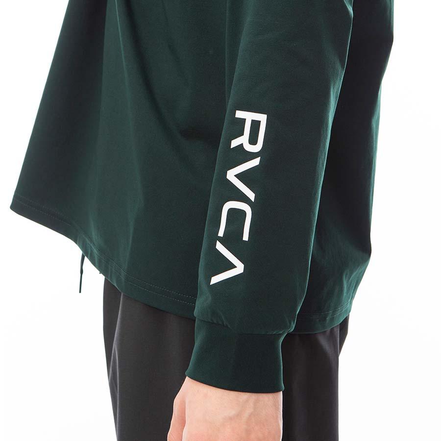 正規品 RVCA SPORT ルーカ 水陸両用 メンズ 長袖 サーフＴシャツ ラッシュガード +UPF50 BE041-801 HEX SURF LS ロンＴ BE041801 日焼け防止 紫外線対策 ジム｜screamer｜16