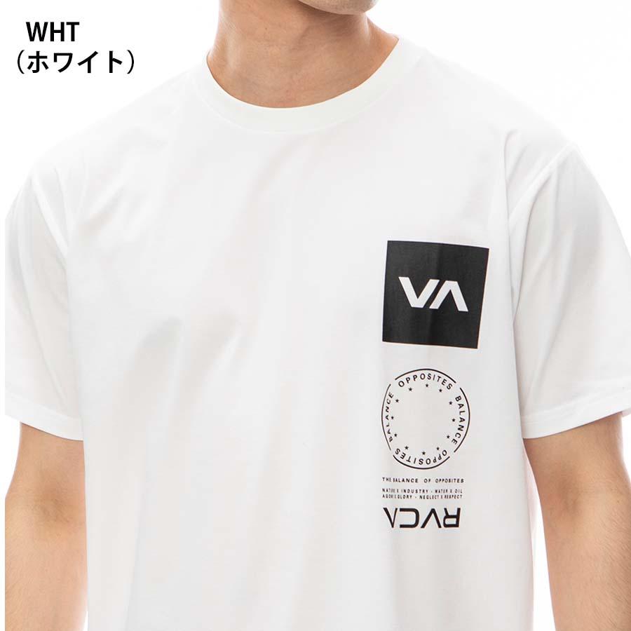 正規品 RVCA SPORT ルーカ 水陸両用 メンズ 半袖 サーフＴシャツ ラッシュガード +UPF50 BE041-804 VA VENT SURF SS BE041804 日焼け防止 紫外線対策 ジム｜screamer｜04