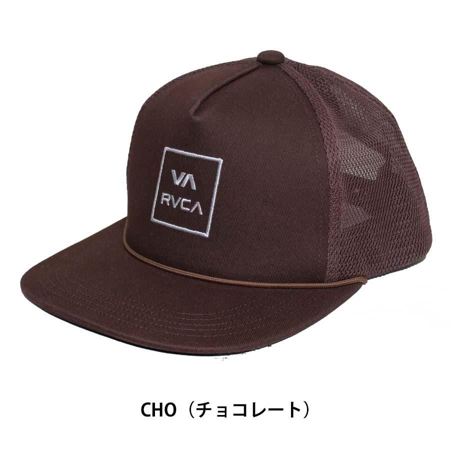 正規品 RVCA ルーカ メンズ メッシュキャップ 平ツバ CAP 帽子 BE041-922 VA ALL THE WAY TRUCKER CAP キャップ BE041922 刺繍 ロゴ  ルカ フラットバイザー｜screamer｜04