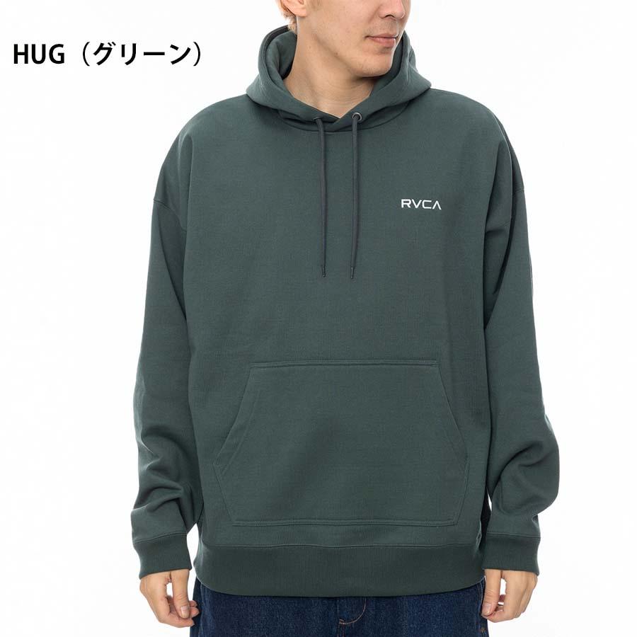 RVCA（ルーカ） 正規品 メンズ 裏起毛 パーカー BE042-040 BALANCE BOX
