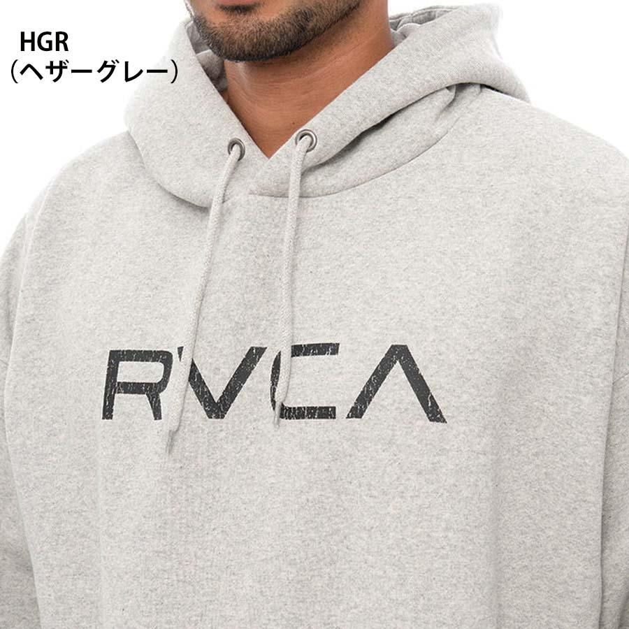 RVCA 正規品 ルーカ メンズ 裏起毛 パーカー ビンテージ風