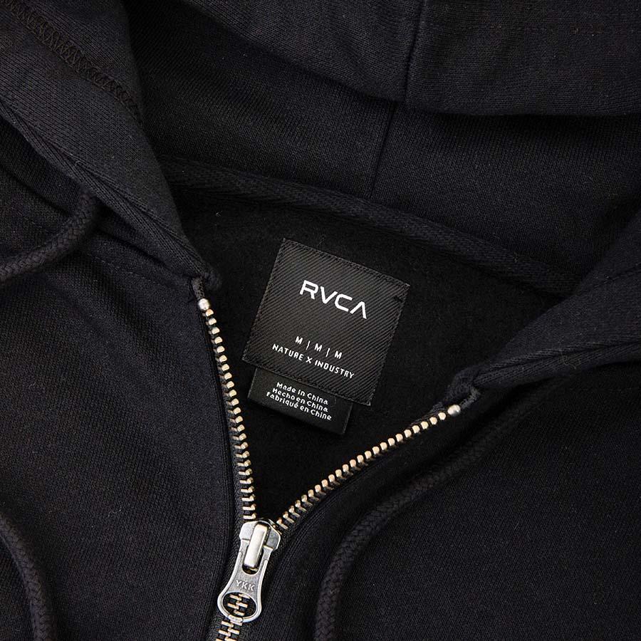 正規品 RVCA ルーカ メンズ 裏起毛 ZIP パーカー BE042-044 FAKE RVCA ZIP HD ジップパーカー BE042044 大きめ 前開き フルジップ ロゴ  USサイズ ルカ ブランド | RVCA | 17