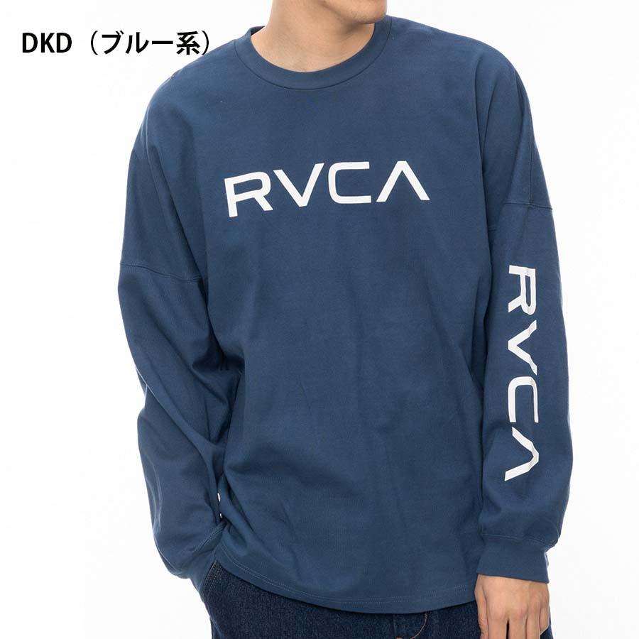【RVCA】 Big Logo 長袖 T シャツ RVCA ルーカ 長袖 Tシャツ レディース バックプリント ロンT