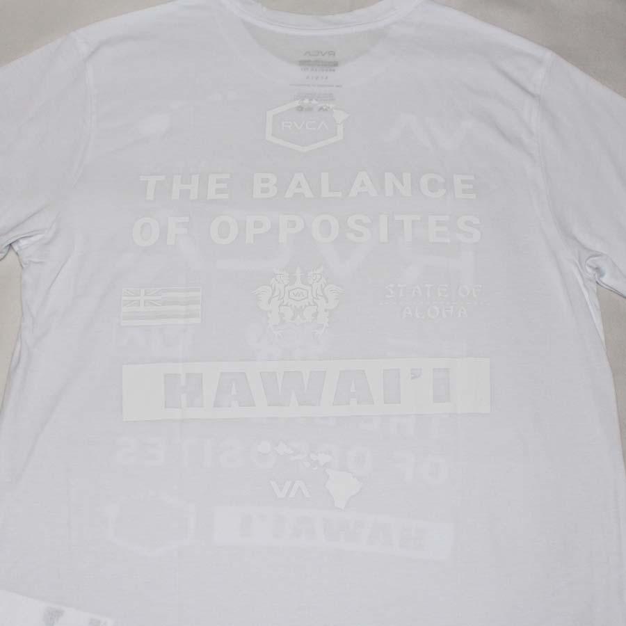 RVCA 正規品 ルーカ メンズ 半袖 Tシャツ BE04A-229 HAWAII ALL