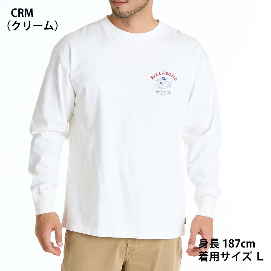 ビラボン　ロングスリーブ　M BILLABONG レディース ARCH SURFING PIGMENT ロンT 【LOOSE FIT