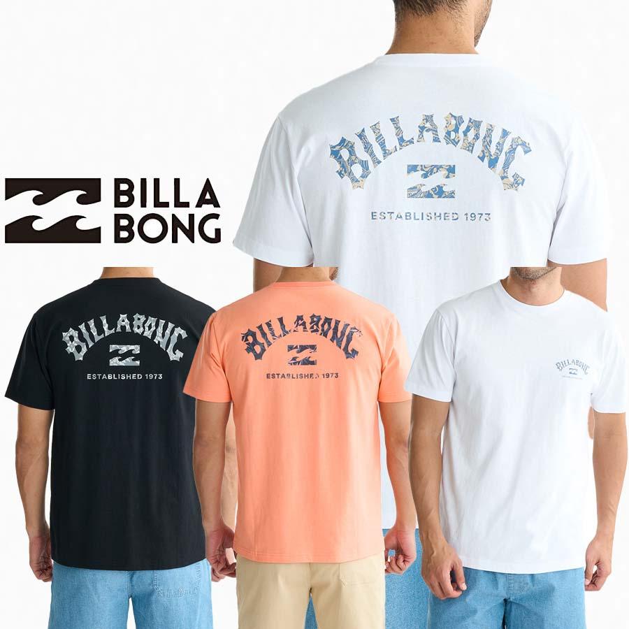ビラボン BILLABONG メンズ Ｔシャツ USAコットン BF01A-201 ARCH FILL 半袖Ｔシャツ 半そでTシャツ BF01A201 ロゴ ブランド 送料無料 ポイント消化 2025 | BILLABONG