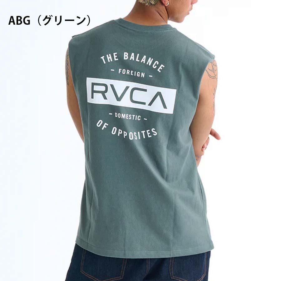 RVCA 正規品 ルーカ メンズ ノースリーブ BF041-358 TCS TT