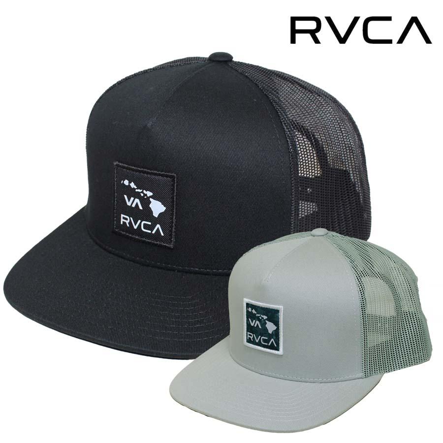 RVCA（ルーカ） 正規品 メンズ メッシュキャップ 帽子 平ツバ CAP